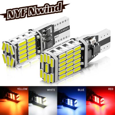 2 adet T10 W5W T15 W16W Araba Led Işıkları Canbus Hata Yok 4014SMD Araba İç Aksesuarları Lambası Arka Geri Vites Lambası 6000K Beyaz 12V