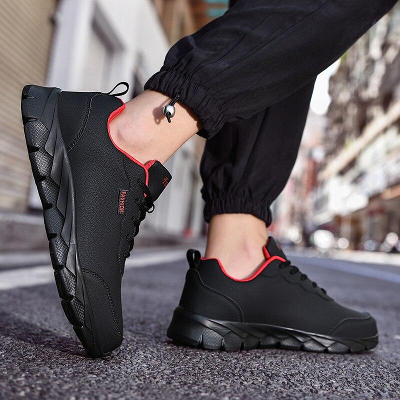 Tehezao Męskie Modne Sneakersy na Sprzedaż, Antypoślizgowe Amortyzowane Buty do Biegania, Polarowe i Oddychające Outdoorowe Buty Casualowe Męskie