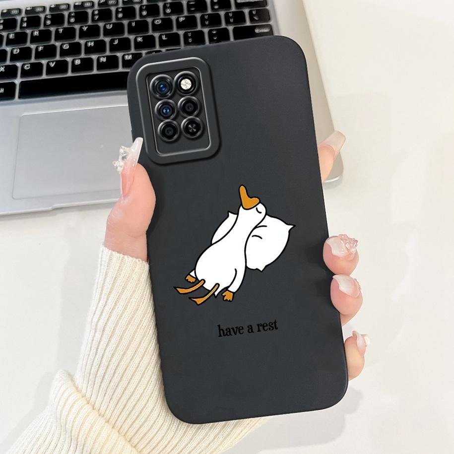 For Infinix Note 10 Pro Case X695 X695D Cover Fashion Painted Soft Silicone Phone Cases For Infinix Note 10 Note10 Pro NFC Funda