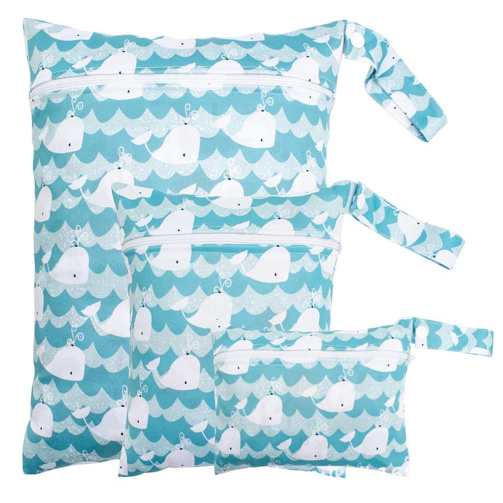 Waterproof Baby Diaper Bag - Portable, Washable, Travel-Friendly Storage Bag