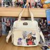 High value One shoulder Crossbody Bag Commuting Bar Pain Bag Female Large Capacity Handbag Junior High School Student Class Tutoring Bag