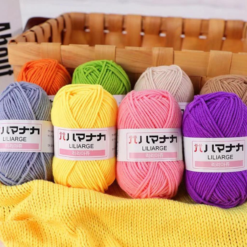 Multi Strand Diy Yarn Can Be Hand Twisted With Acrylic Yarn In Multiple Colors Suitable For Crochet Gifts For Beginners And Adul