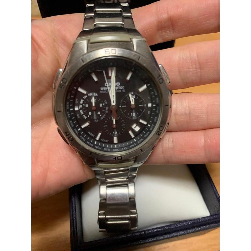 Used CASIO PRO TREK Black Chronograph