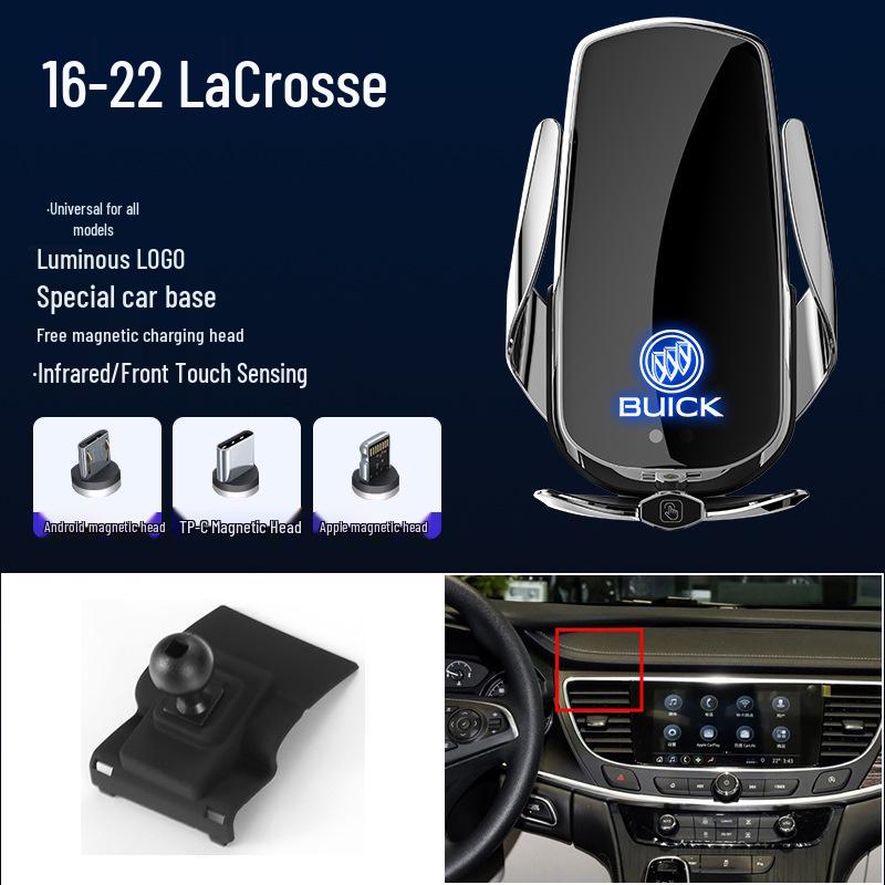 Magnetyczny Bezprzewodowy Szybki Ładowarka Uchwyt na Telefon Samochodowy do Buick GL8/Excelle/Regal/Verano/Envision