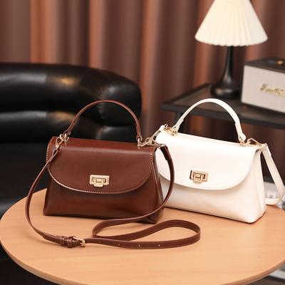 Small Square Bag New Women's Bag Handbag Simple Texture Niche Shoulder Bag Korean Version Trendy Fashion Messenger Bag