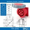 Waterproof Industrial Plug Socket Connector IP67 - 16A/32A, 3/4/5 Pin