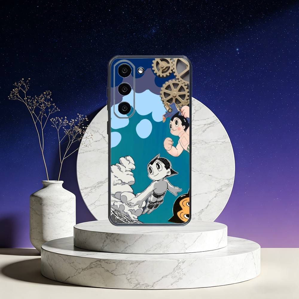 

Astro B-Boy Anime Phone Case For Samsung Galaxy A73,A72,A71,A70,A53,A52,A51,Others Soft Black Cover Samsung a30 a20