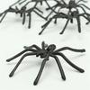 10Pcs New Party DIY Home Decoration Halloween Luminous Rubber Fakes Spider Plastic Figure Prank Toy Funny Festive Supplies