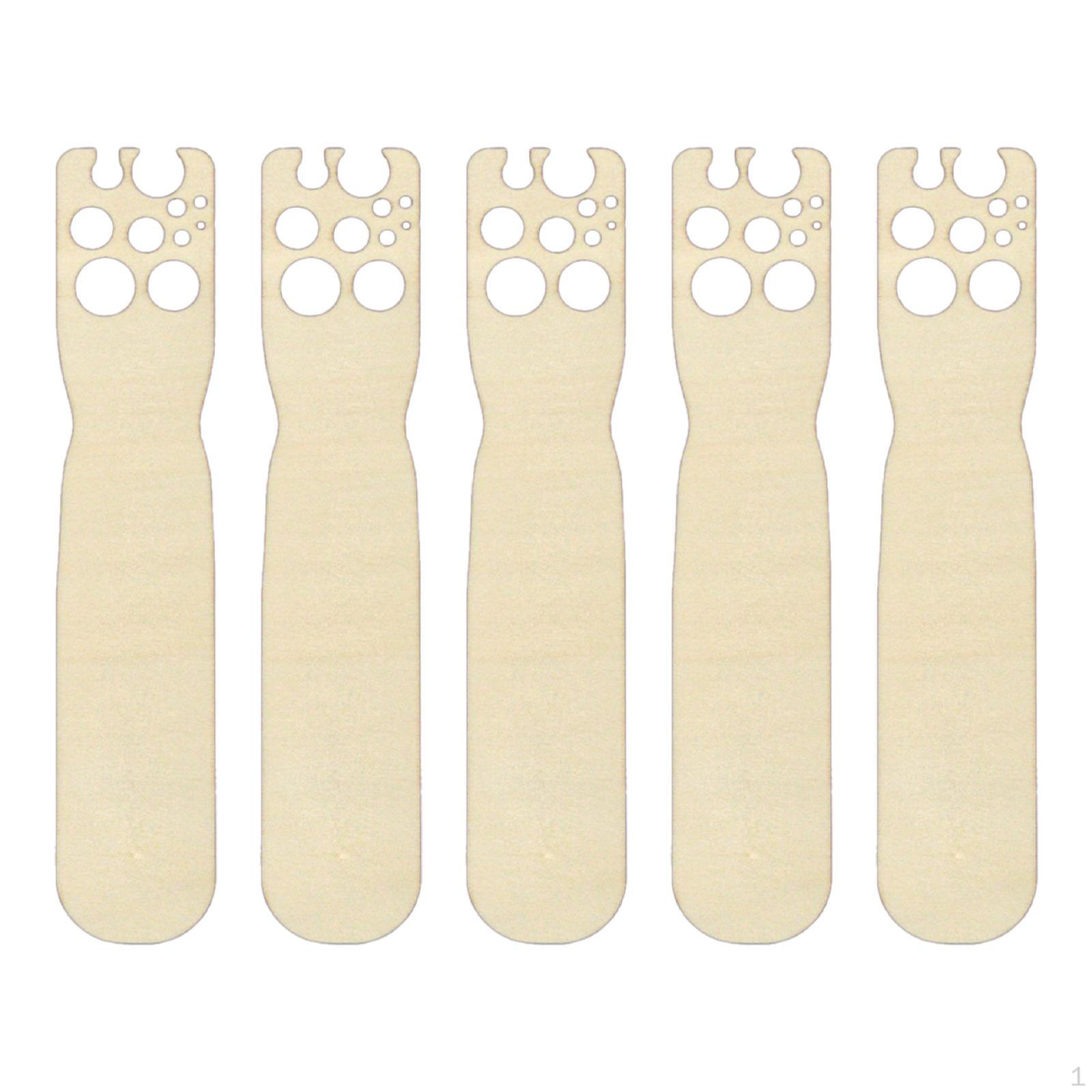 

5Pcs Herb Leaf Stripper Vegetable Remover Wood Separator Stripping Tool for