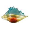 Creative Colorful Conch Glass Handicrafts Key Tray Desktop Storage Container Shell Figurines Home Decoration Accessories