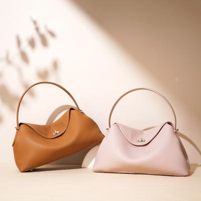 Einschulter-Crossbody-Tasche, Hochwertige Handtasche, Vielseitige Frühlingstasche, Modisches Oberleder, Schlicht und Elegant