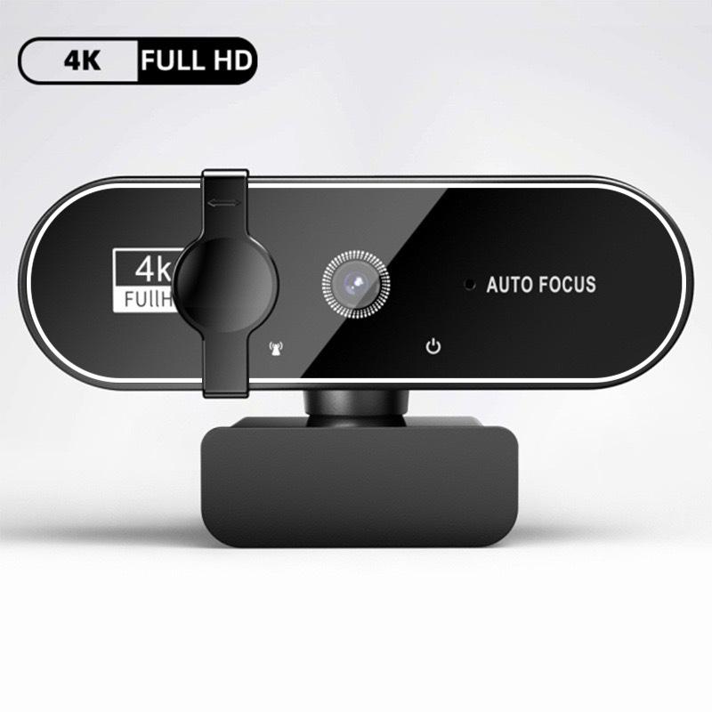1080P Mini Camera 2K Webcam 4K Full HD Webcam with Microphone 30fps USB Web Cam for Auto Focus PC Laptop Video Shooting Camera