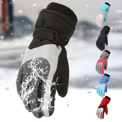 Kinder Outdoor Ski Handschuhe Radfahren Handschuhe Winter Bergsteigen Warme Handschuhe Wasserdicht