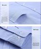 Men's Spring Cotton Oxford Long Sleeve Solid Color Shirt - Business Casual Slim Fit