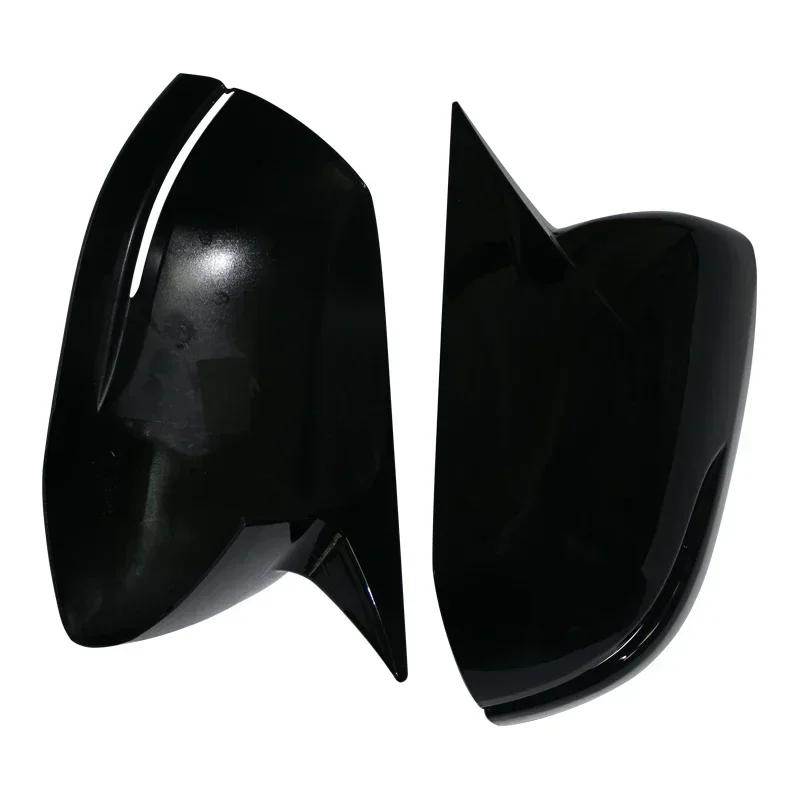 Horn Shape ABS Carbon Fiber Style Rear View Side Mirror Cover Rearview Caps For Honda CR-V CRV 2017-2020