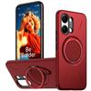 360° Rotate Ring Holder for Magsafe Magnetic Bracket Phone Case for Xiaomi Poco X7 X8 Pro Max M8 Pro Armor Shockproof Cover