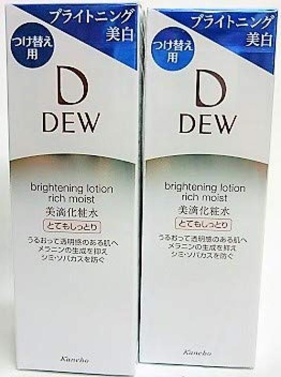 

DEW Brightening Lotion Very Moist Replacement 150 мл x 2 [Набор 2]