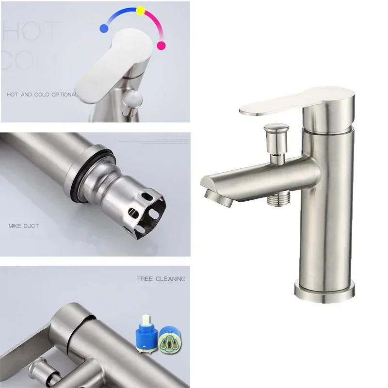 Basin Faucet Bathroom and Cold Mixing Tap Shower Head Shower Set Toilet Multifunctional Faucet Bathroom Accessories