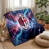 AC Milan Theme blanket Soft Flannel Blanket Plush Throw Blanket Cozy Sofa Bed Blanket for Home Decor