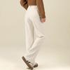 Women's Wide-Leg Wool Blend Drape Casual Pants