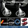 2PCS For Mercedes Benz C Class W204 2010‑2013 C260 LED Car Emblem Door Welcome Light Ghost Shadow Projector Lamps Accessories