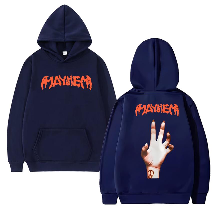 

Hot Sale Lady Gaga Mayhem Tour 2025 New Graphics Hoodies Autumn Winter Unisex fashion punk Sweatshirt Men women Fleece pullovers 3XL