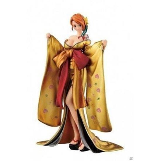 Free shipping unopened One Piece Ichiban Kuji Blooming Glossy Straw Hat Picture Scroll Last Prize Nami Figure Special Version single item domestic on