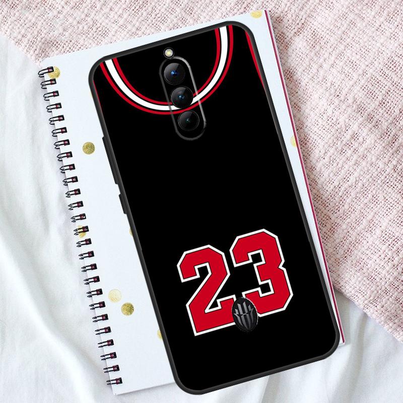 Basketball Number 23 Case For ZTE Nubia Red Magic 10S 8S 9S 8 9 10 11 Pro Plus 5G 6R 6 7 6S 7S Pro 10 Air Funda RedMagic 10S Pro