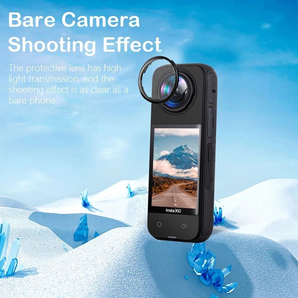 Rotating Lens Protector Cap Anti-Scratch Protective Lens Guards New Lens Guard for Insta360 X4