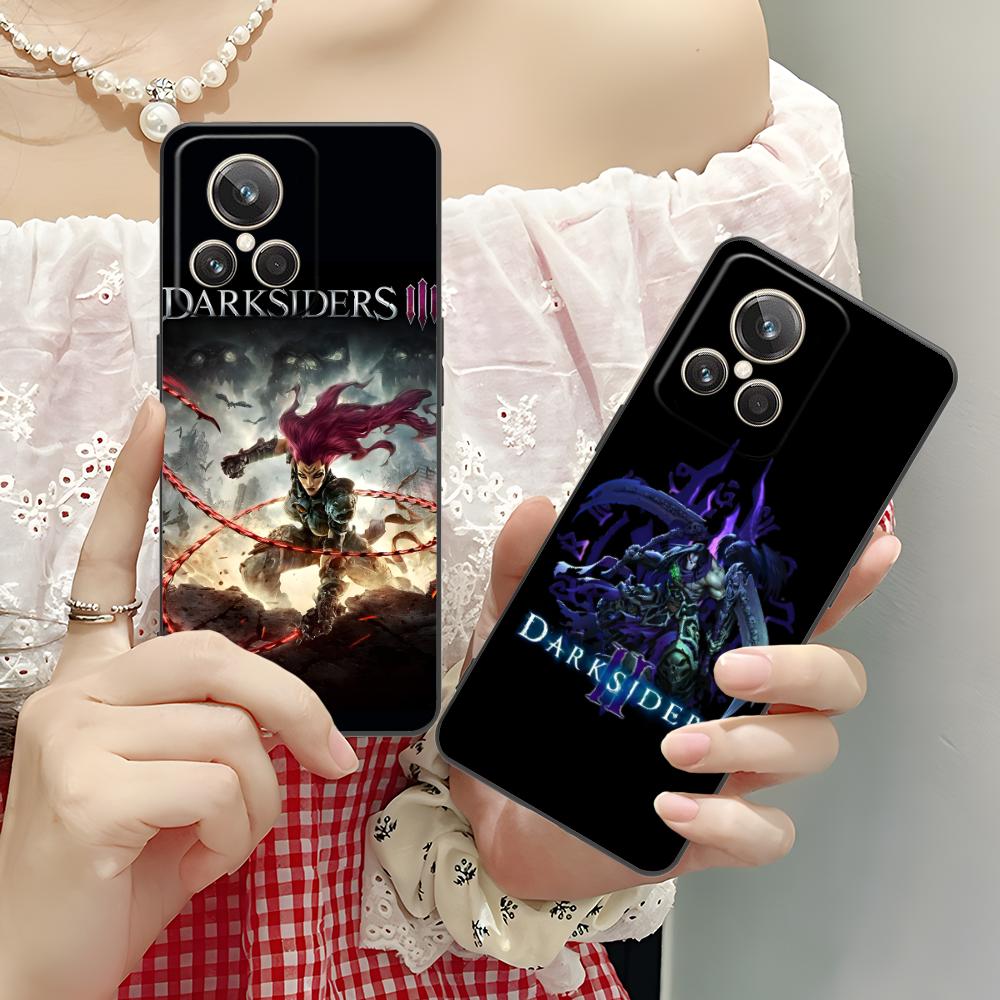 Game Darksiders Mobile Phone Case for Realme 15 14 13 12 11 10 9 Pro Plus T I Lite 5G Colorful Printing Cover Cover Luxury