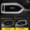 Front Air Conditioner Vent Outlet Cover Trim For Mazda Cx-5 Cx5 KF 2017-2025