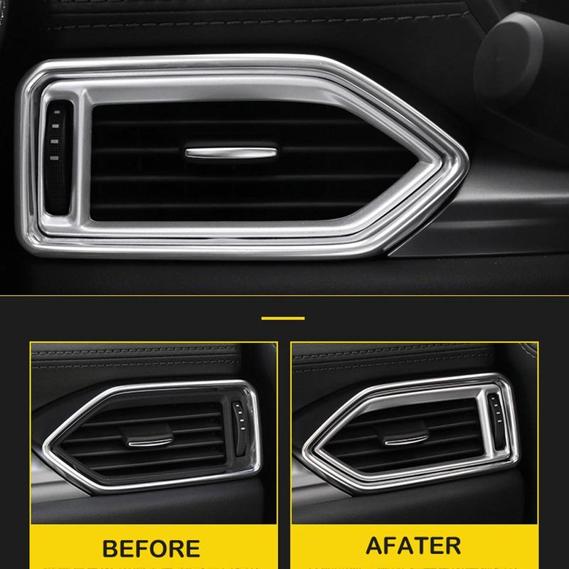 Front Air Conditioner Vent Outlet Cover Trim For Mazda Cx-5 Cx5 KF 2017-2025