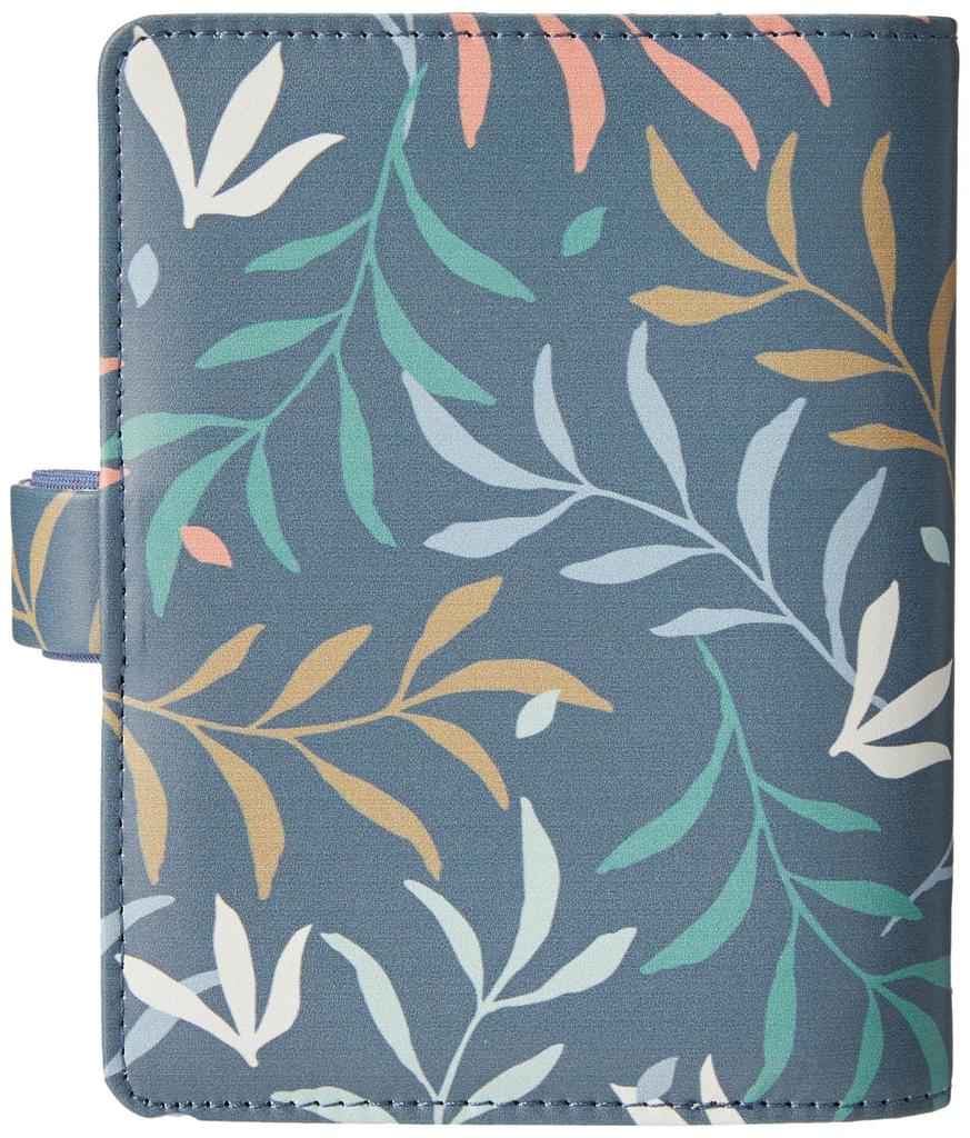 Filofax Botanical Planner, Small, Blue, 022644, Officially Imported