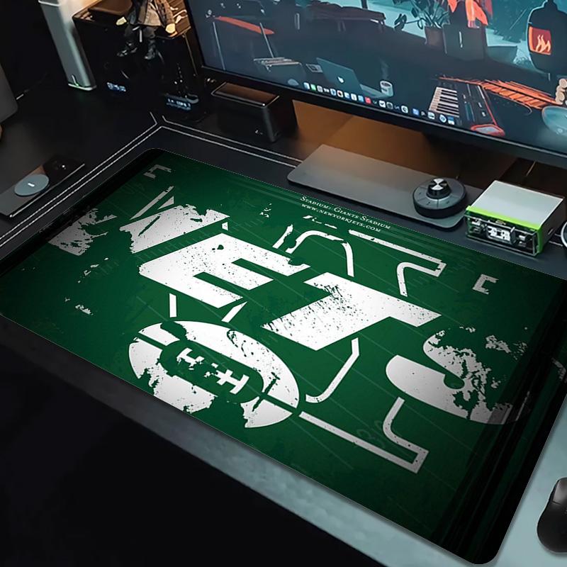 New york jets Color Mouse Pad Large Gaming Table Cushion Non-slip Laptop Tablet Big Mousepad XXL Mat Mini PC Playmat With Lock edge