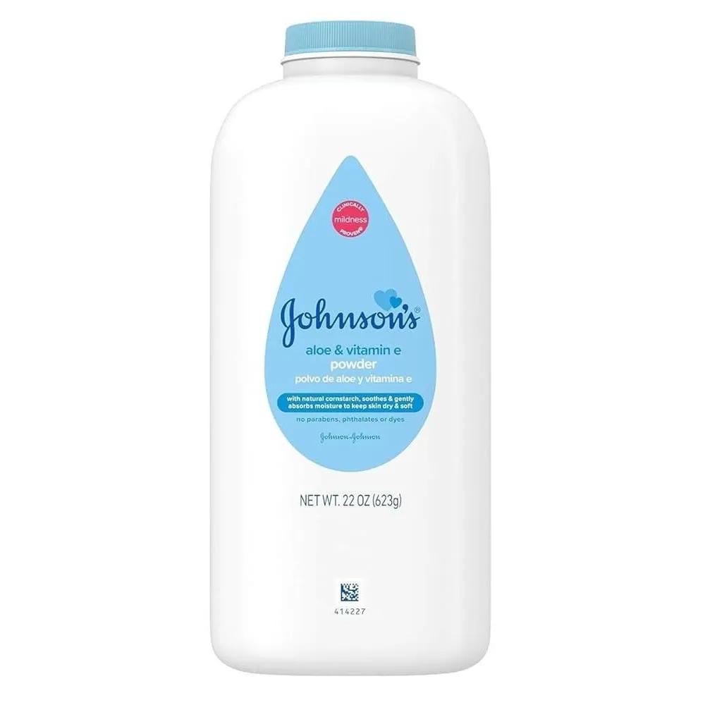 Johnsons Aloe Vitamin E Baby Powder 623g