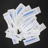 50pcs Eyebrow Microblading Needles Blade Fine Tattooing Permanent Makeup Blades 0.18mm(16‑pin )