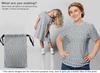 oneOone Bomull Flex Lyseblå Stoff Blomstret Sy Stoff Per Meter Trykt DIY Klær Syrekvisitter 40 Tommer