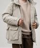 WORKOUT DNA Ludeca Down Hooded Padded Jacket (Hand Warmer)