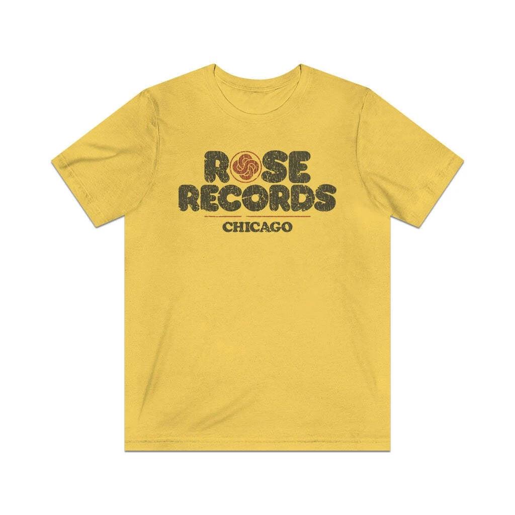 Rose Records Chicago 1931 Vintage Men s T shirt S
