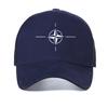 North Atlantic Treaty NATO men hat Leisure outdoors Men Women Adjustable Dad hat outdoors Mesh Breathable hats