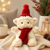 Soft Plush Sheep Plush Toy Fluffy Texture Cartoon Sheep Doll  Holiday Decoration