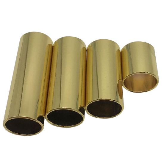 Stainless Steel Finger Sleeve Protector Guitar String Slide Tube Accessories