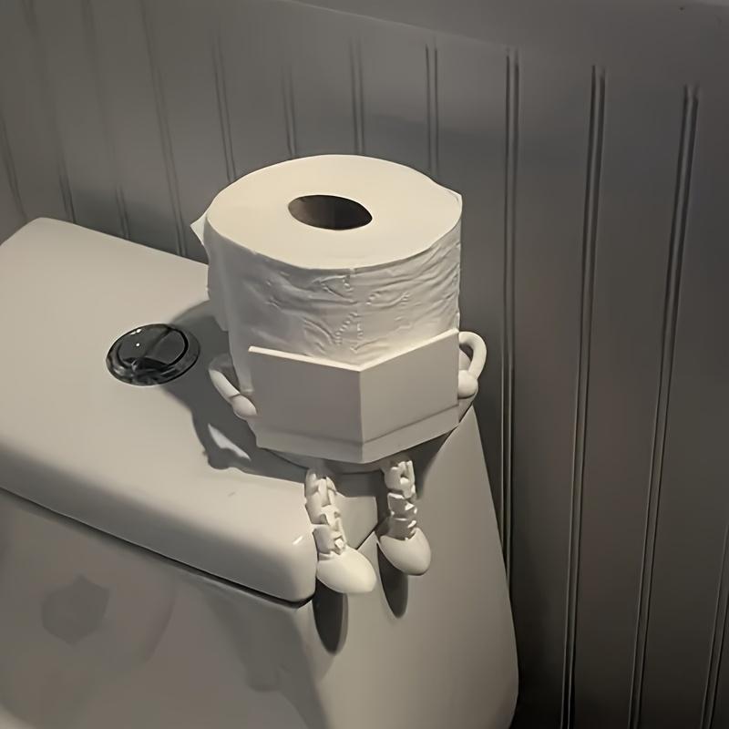 Fun Toilet Paper Holder - Practical and Artistic with Adjustable Joint Design, Suitable for Office, Home Bathroom or Any Restroom