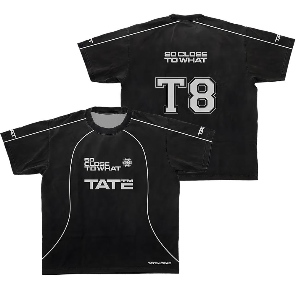 

Tate Mcrae SC2W T Shirts for Men Women Pure Cotton T-Shirt Crewneck High Quality Tee Shirt Short Sleeve Clothes Retro Streetwear S
