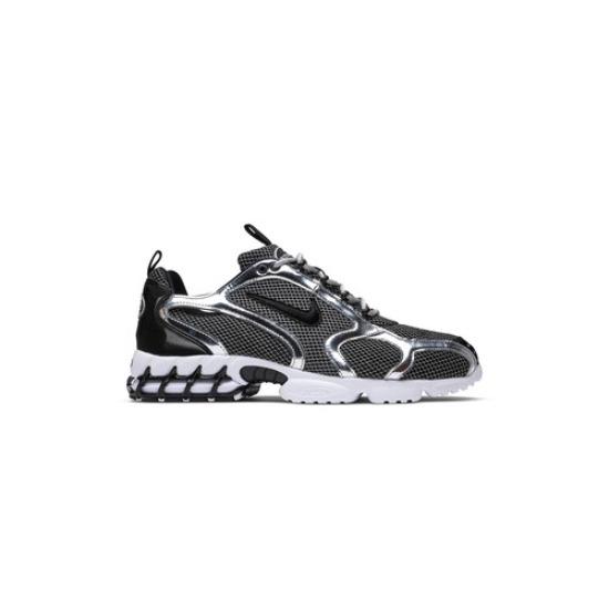 Nike Stussy X Air Zoom Spiridon Caged 2 'Pure Platinum' CU1854-001