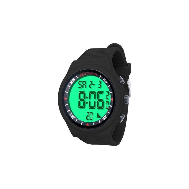 Customizable Logo Luxury Charm Waterproof Digital Dial Sport Watches LED Display 39mm 3BAR Water Resistant Glass Dial Window