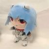 Pluszowa lalka Ayanami Rei 20 cm Kreskówka Anime Pluszowa zabawka Kawaii Pluszowa lalka Evangelion EVA Miękka wypchana Dekoracja pokoju Prezenty na Boże Narodzenie