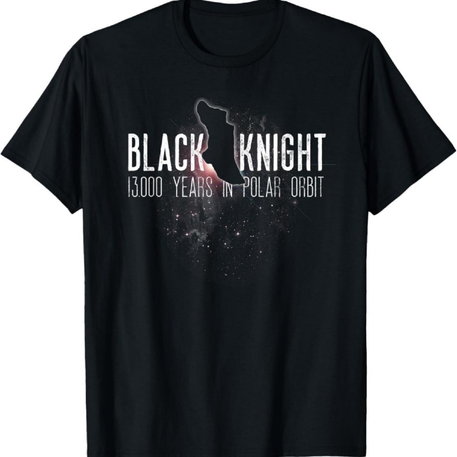 Black Knight Satellite T Shirt Ancient Alien Ufo XXXXXL чёрный