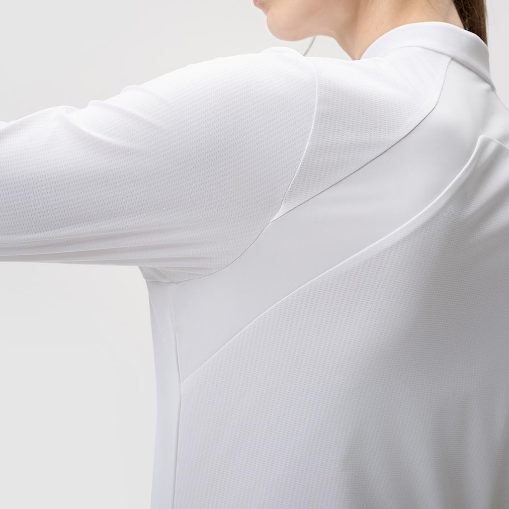 New FILA Polo Shirt Women's Jade White A11W435205FWT