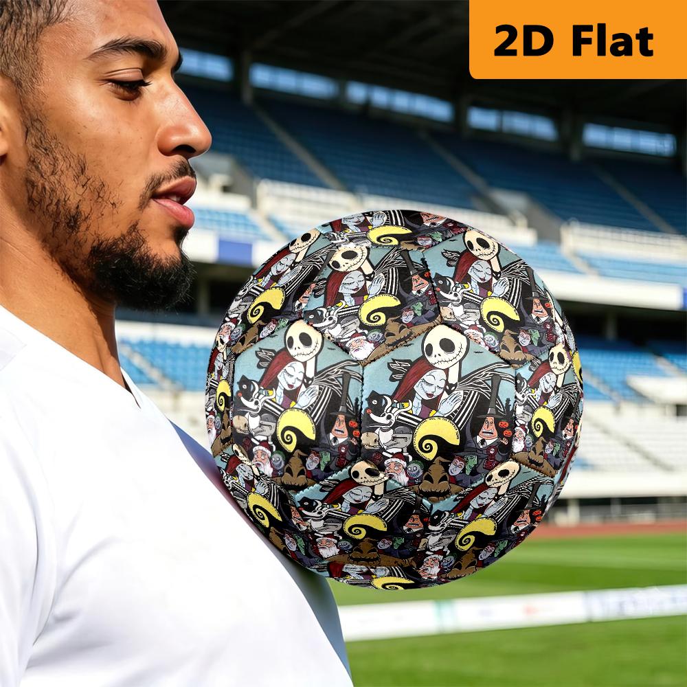 Nightmare Before Christmas Character Print Football Suitable For Both Training And Competition Wearresistant And Slipresistant